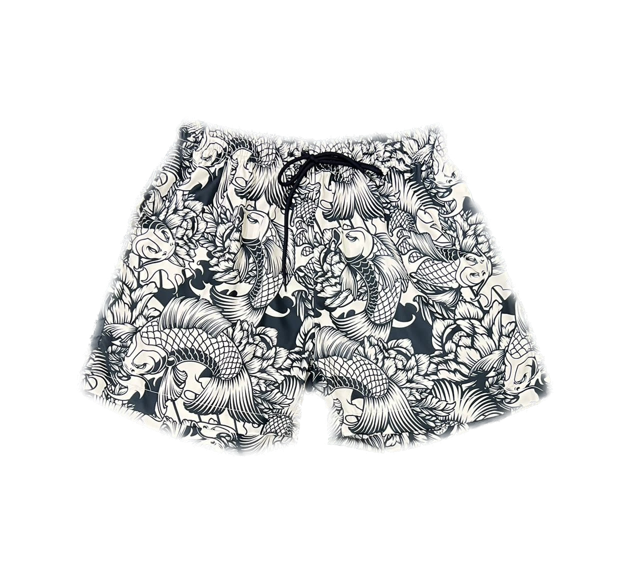 Japanese Koi Satin Shorts
