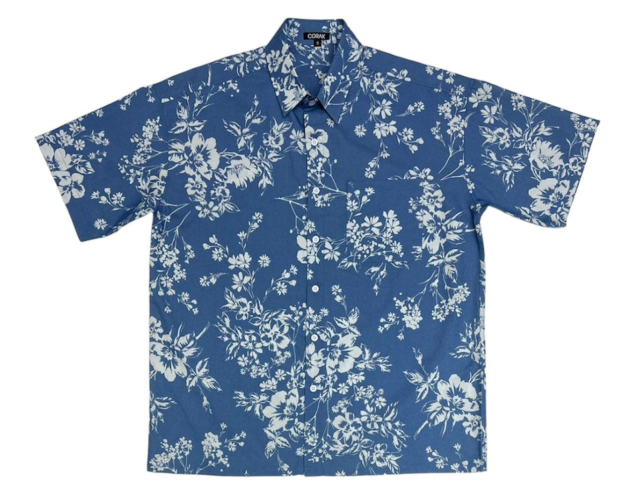 Floral Print Denim Shirt