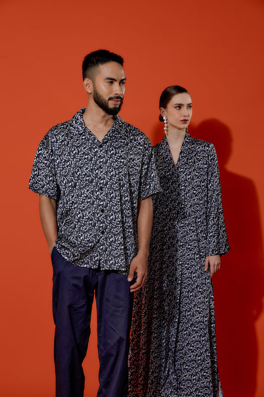 MURNI ROCOCO BLACK SHIRT