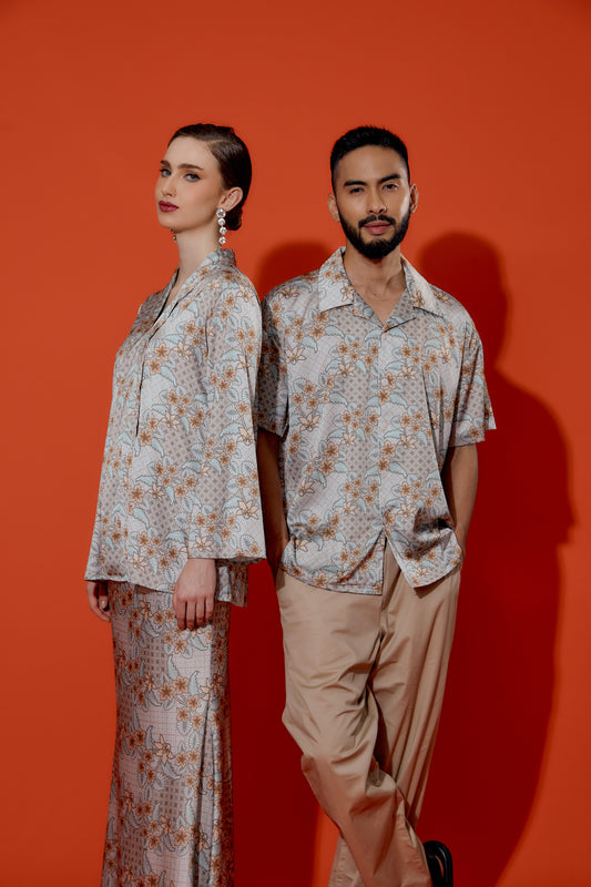 WASIFA BATIK FLORAL SHIRT