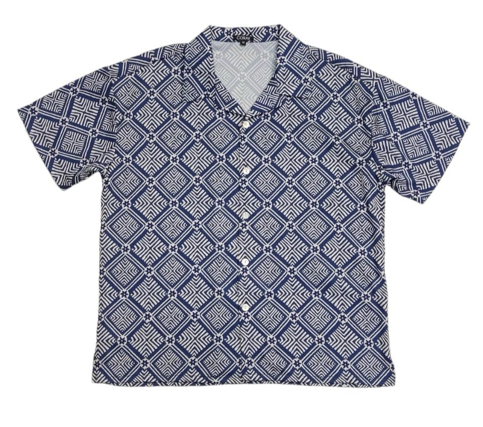 BAINUN BLUE BLOCK SHIRT