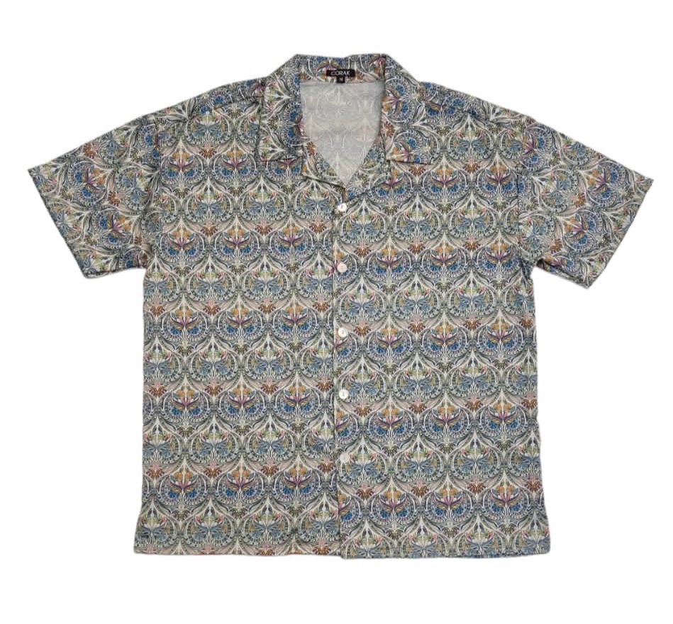 WASIFA BLUE PAISLEY SHIRT