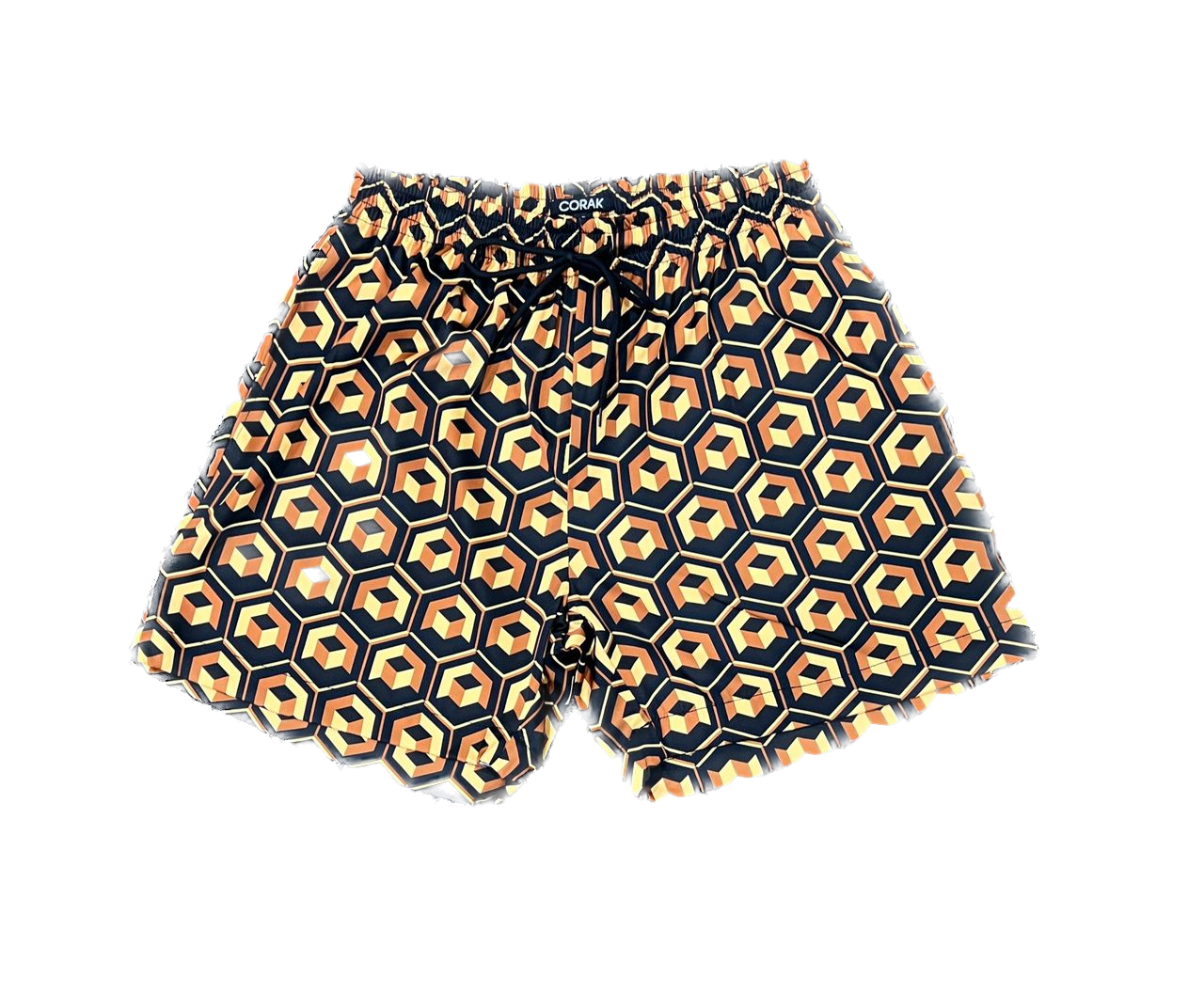 Border Square Box Shorts