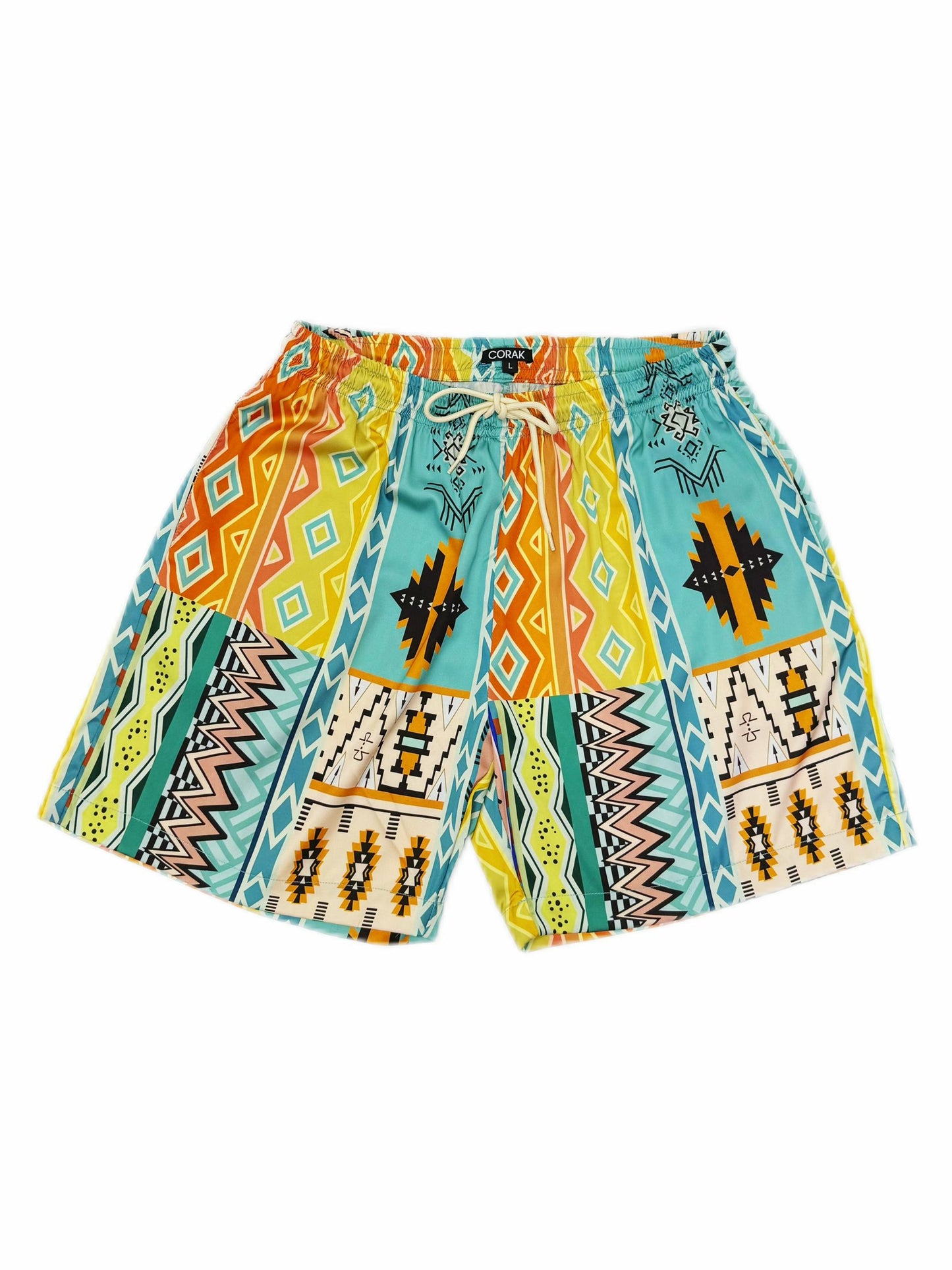 Vertical Geometric Shorts