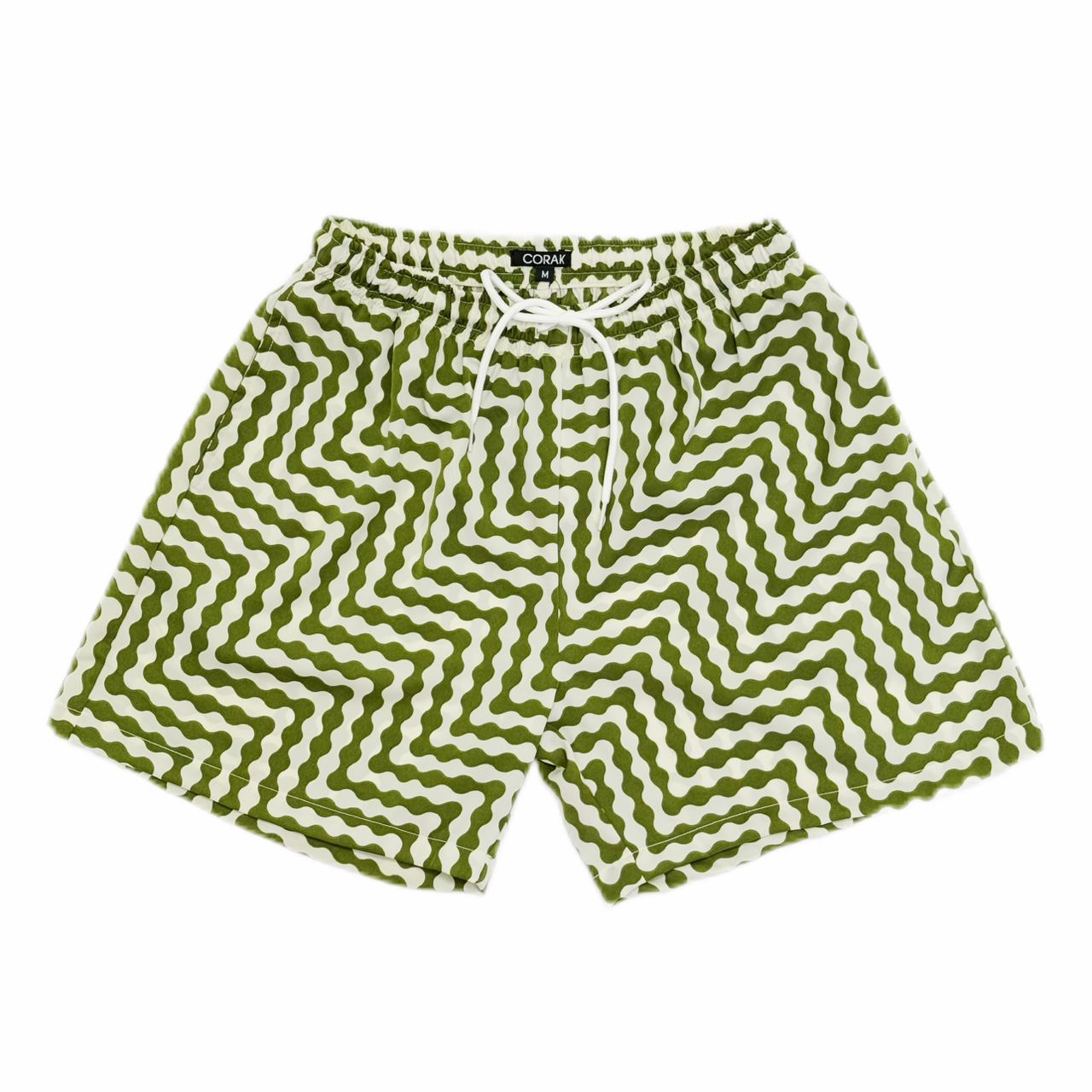 Oval Olive Green Shorts