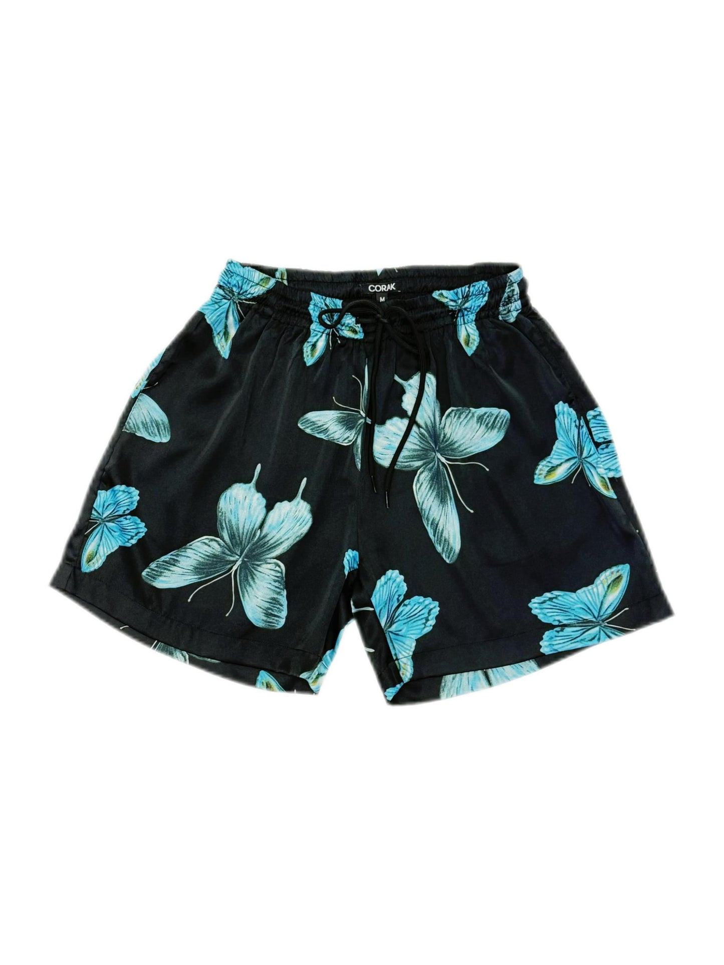 Blue Butterfly Shorts