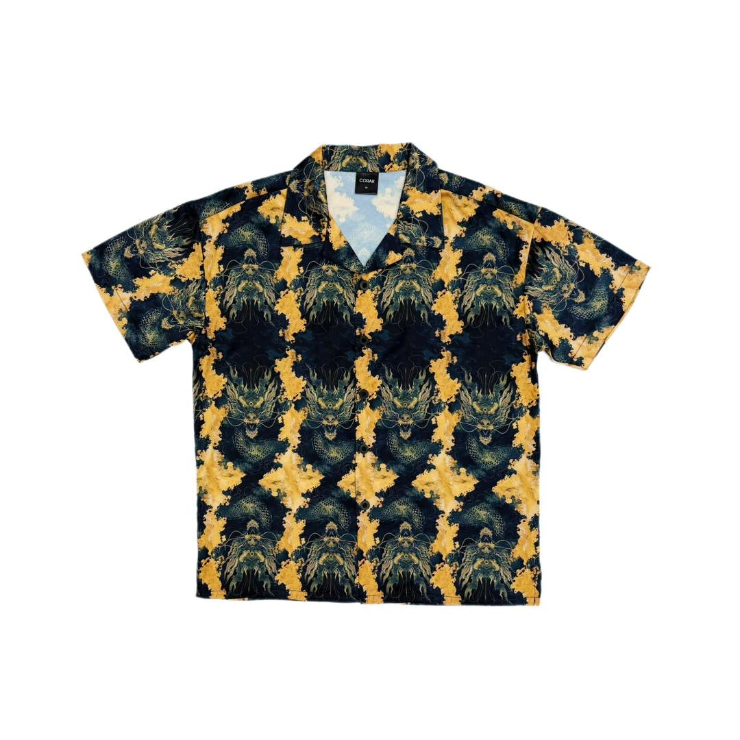 Black Dragon In Clouds Shirt