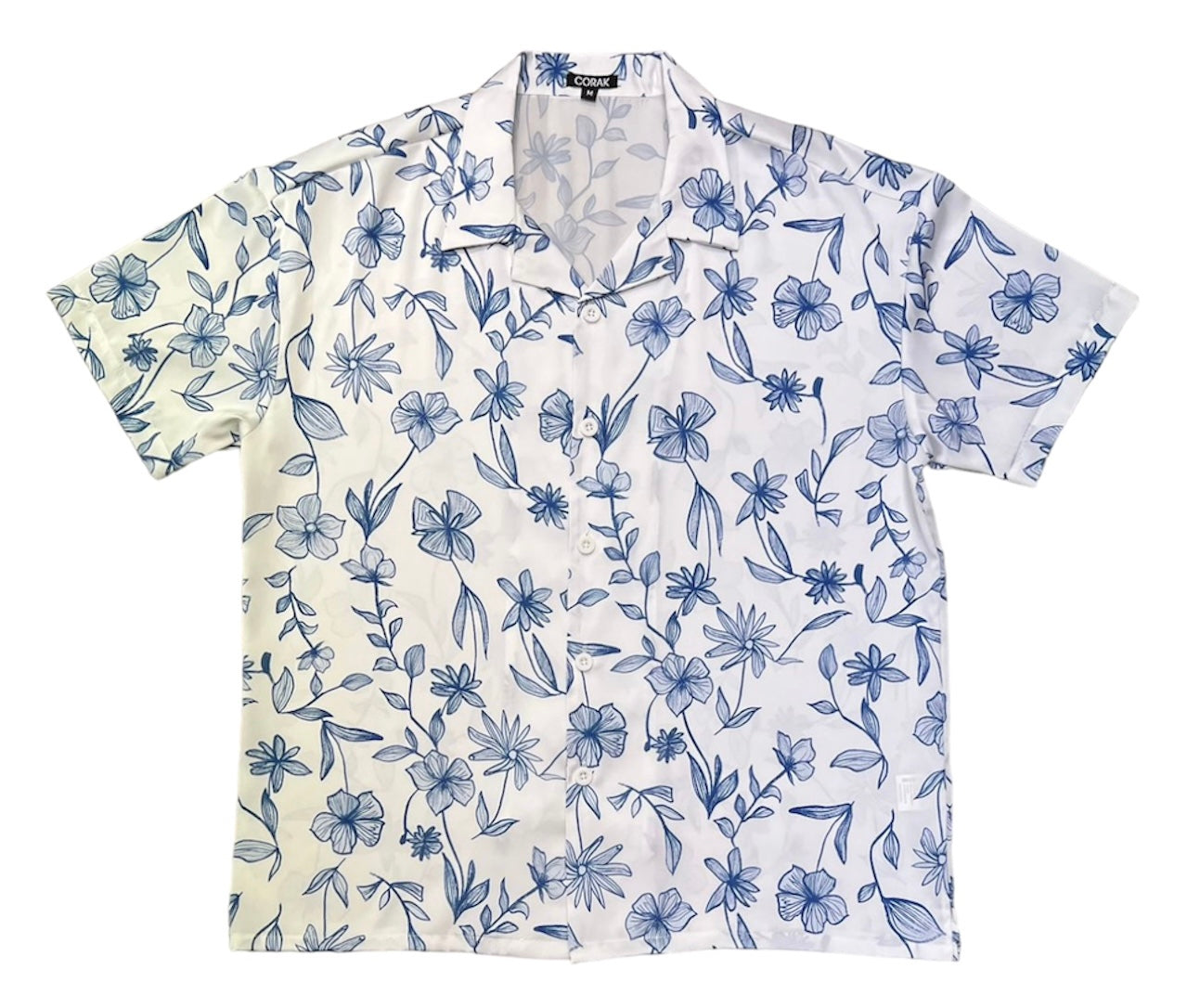 Blue Flower Shirt