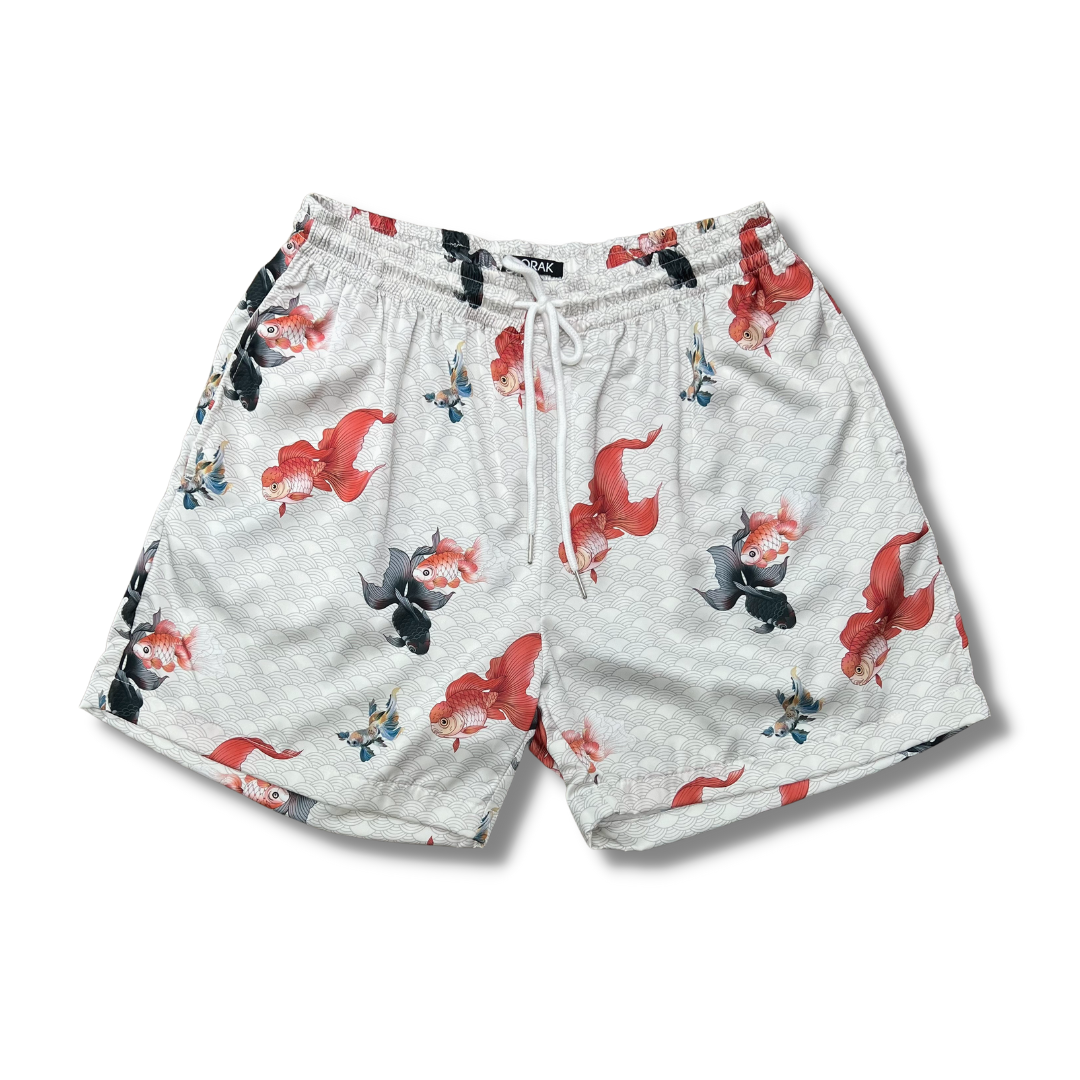 Creamy Goldfish Hawaiian Set