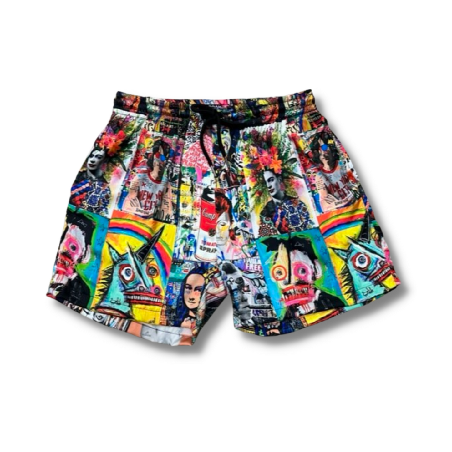 Celebrities Satin Hawaiian Set