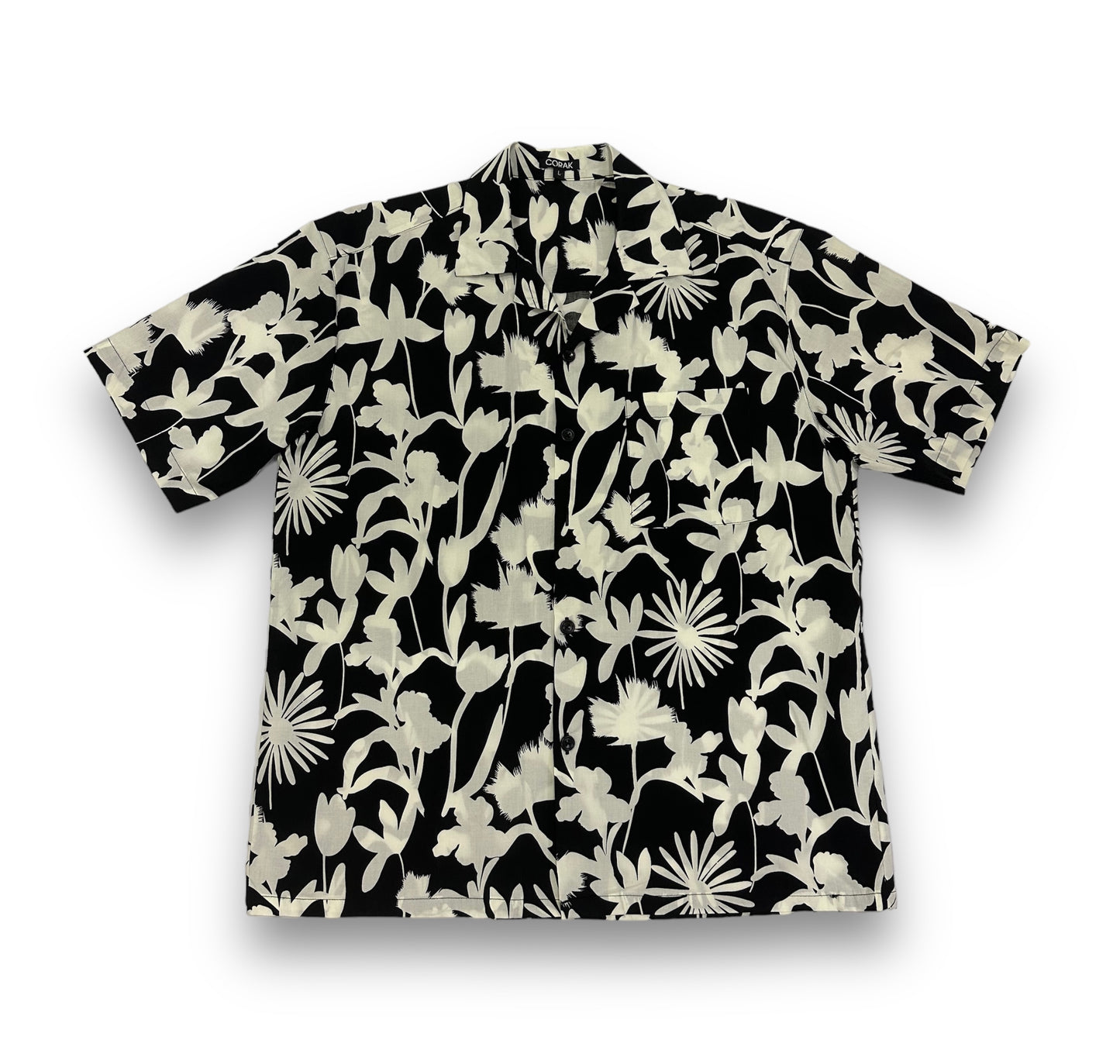 White Flowers Hawaiian Shirt