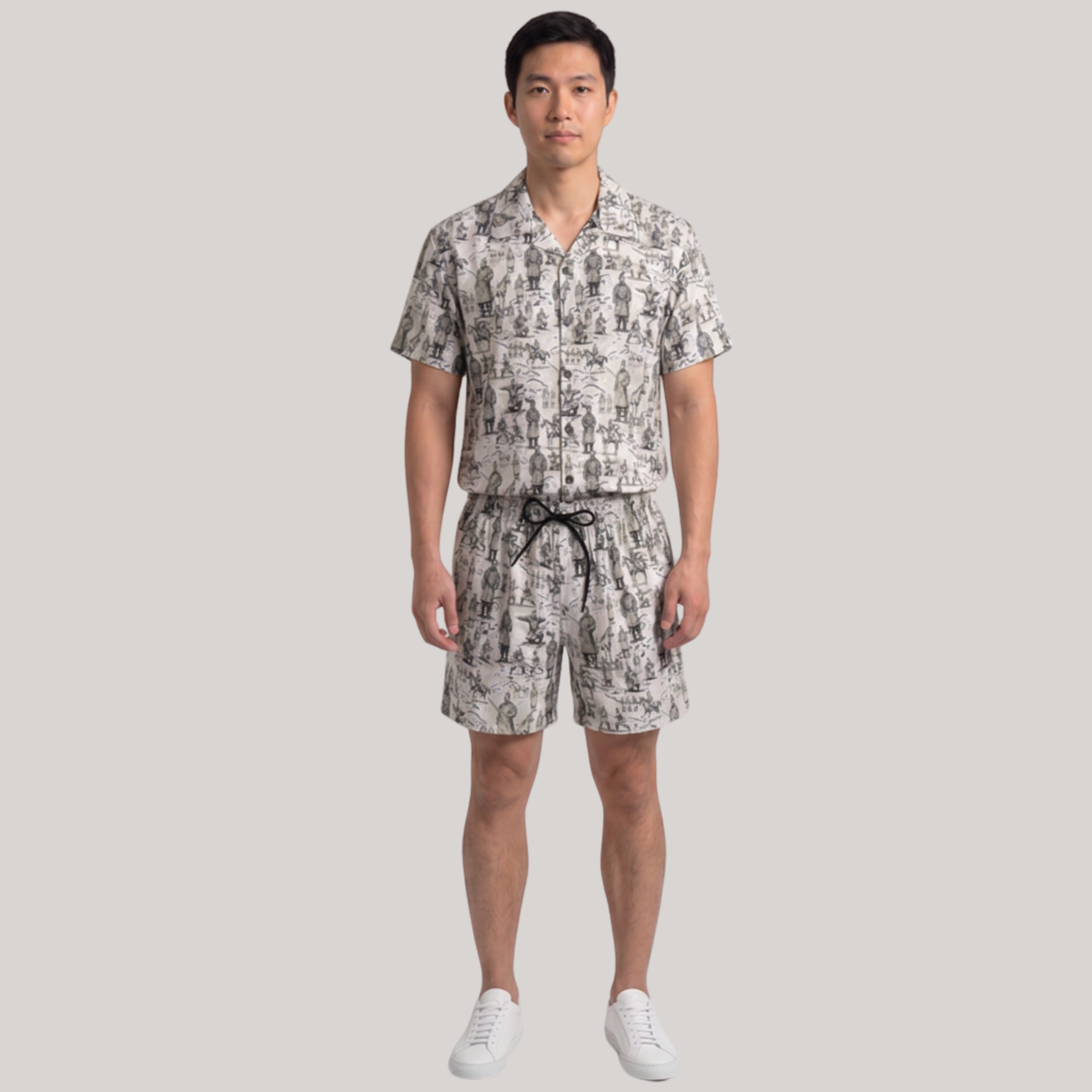 Chinese - Terracota Warriors Hawaiian Shirt / Shorts
