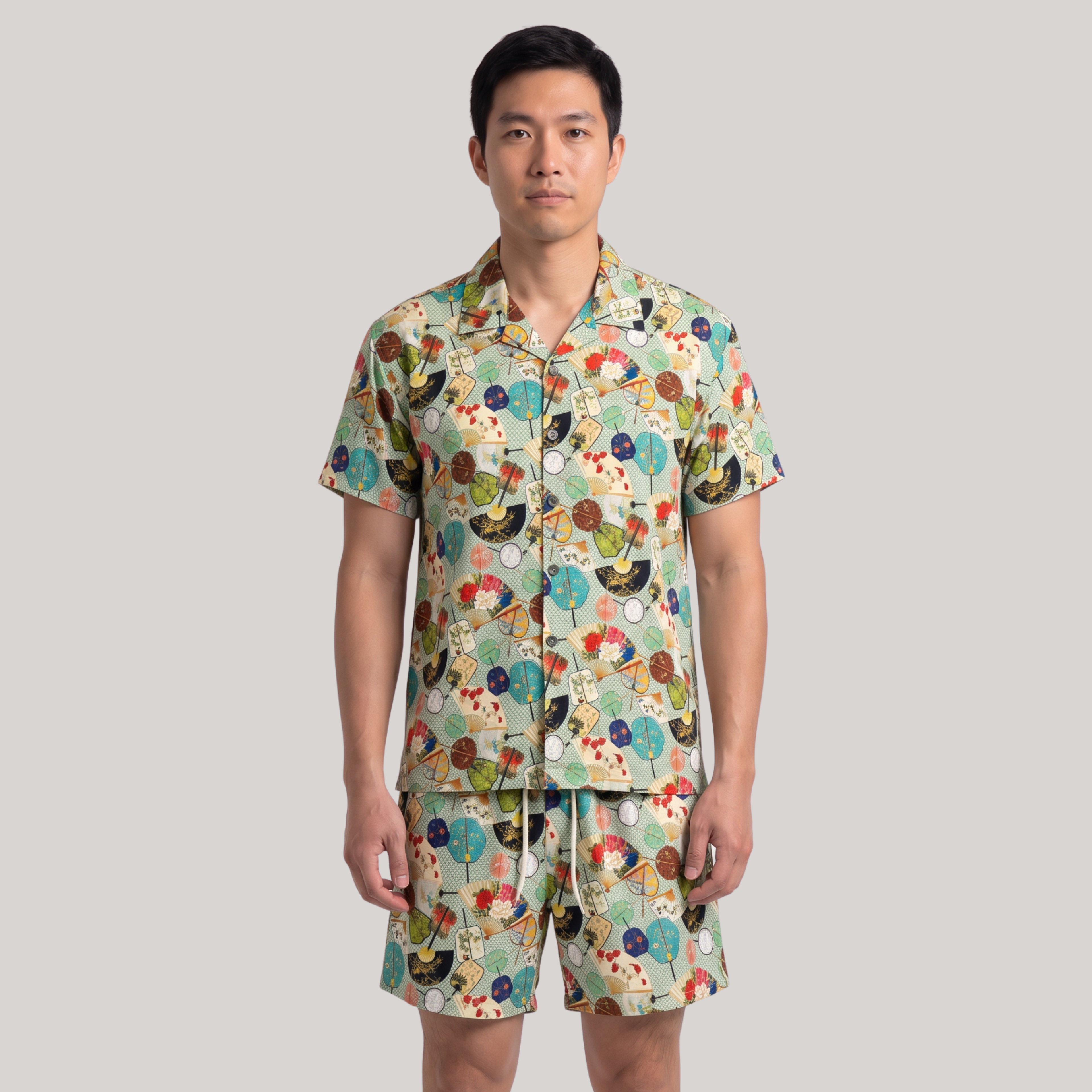 Chinese - Fans Hawaiian Shirt/ Shorts