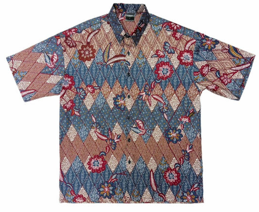Batik With Flower Shirt