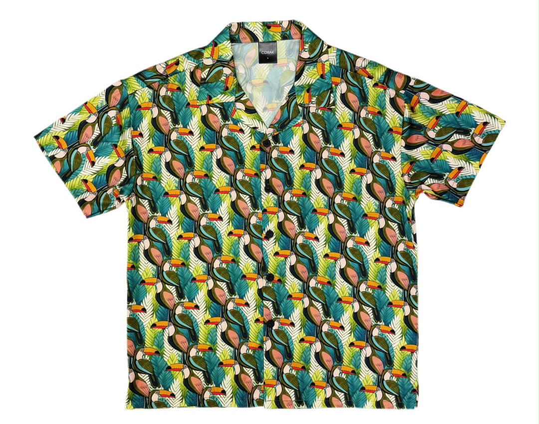 Beautiful Hornbill Hawaiian Shirt