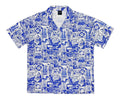 Blue Malaysia Scenery Hawaiian Shirt