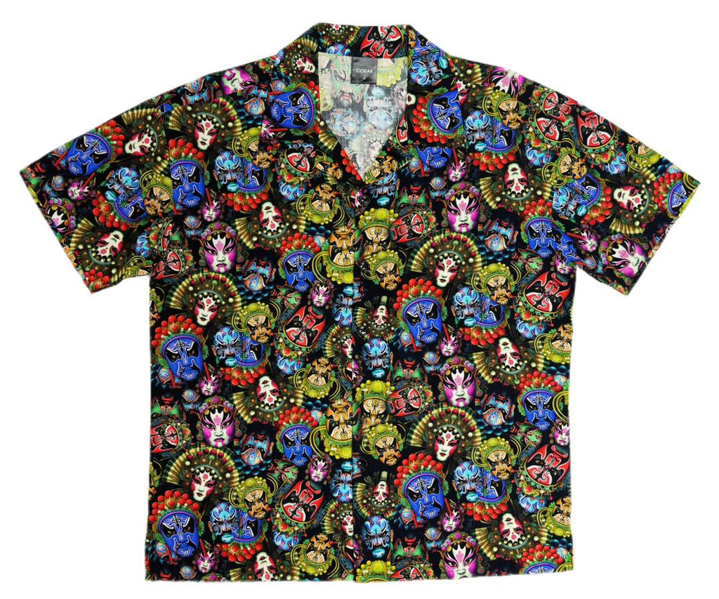 Chinese Opera Masks Hawaiian Shirt/ Shorts
