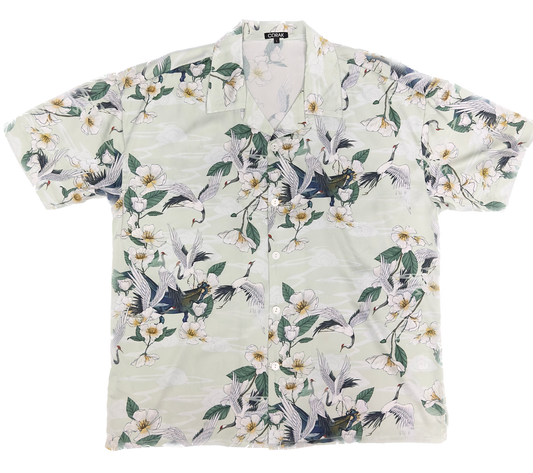 Crane & Flowers Shirt