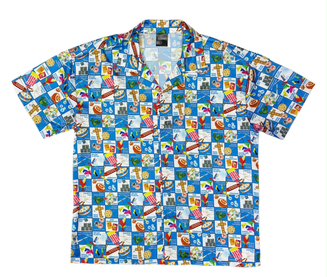 M'Sia Local Games Hawaiian Shirt