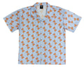 Patterned Crab Hawaiian Shirt