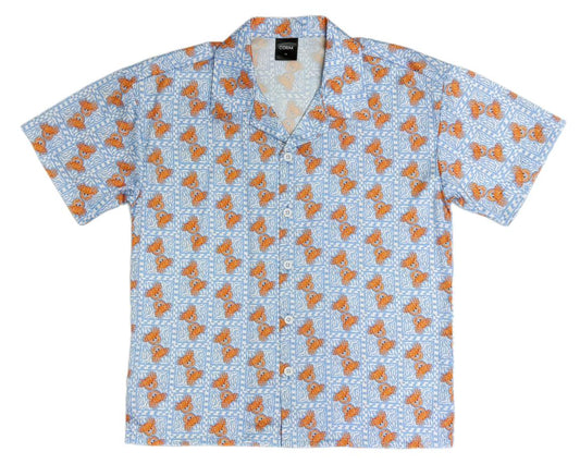 Patterned Crab Hawaiian Shirt