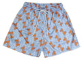 Patterned Crab Shorts