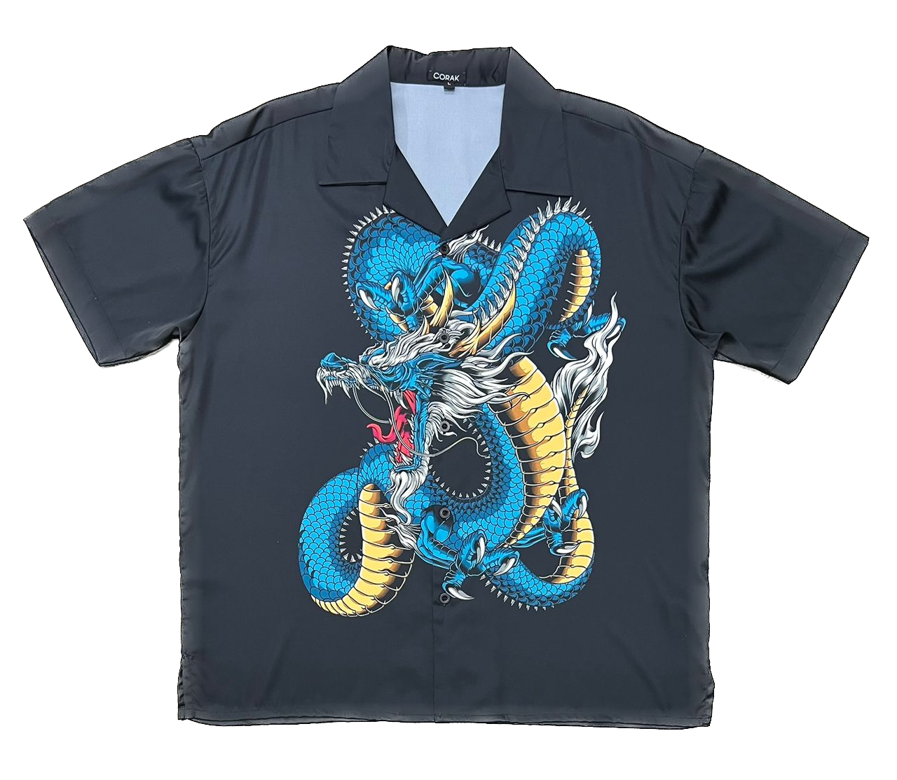 Blue Dragon Shirt – Corak Clothing