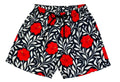 Red Bunga Raya Shorts