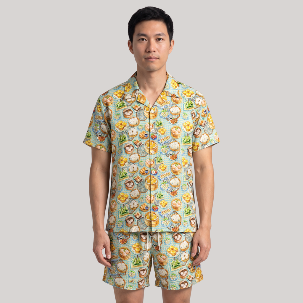 Chinese - Dim Sum Hawaiian Shirt / Shorts