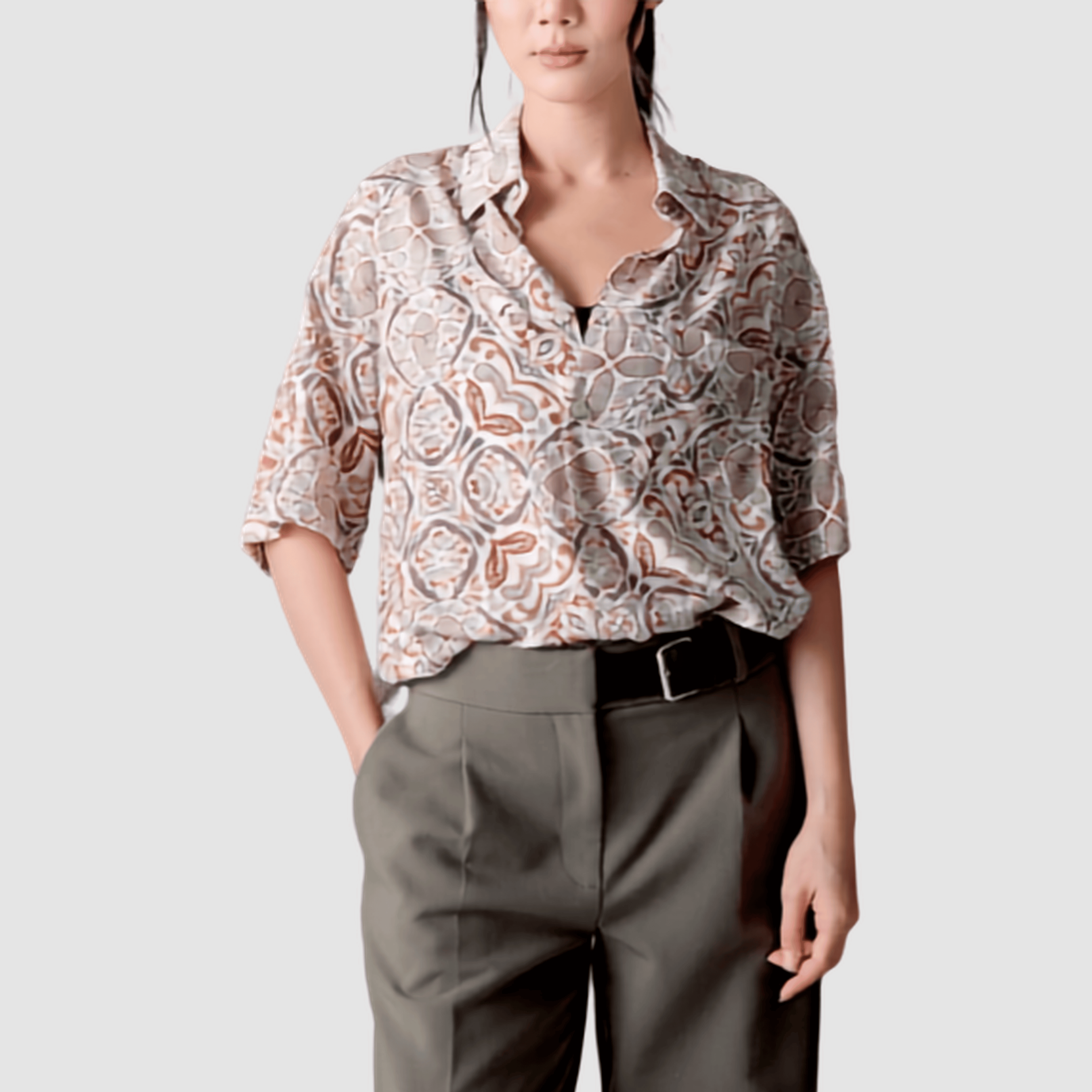 Batik Elegant Motif Shirt / Shorts