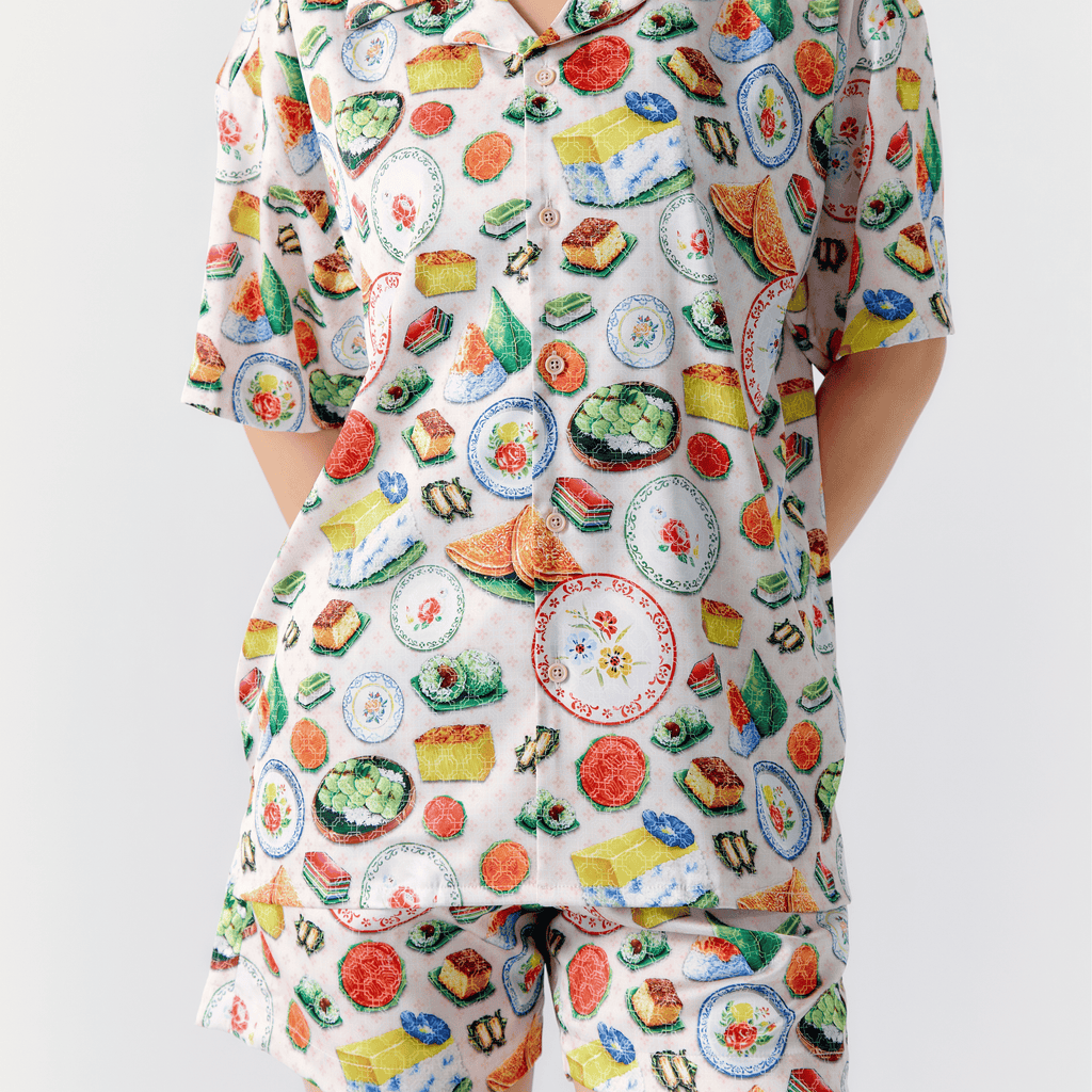 M'Sia Nyonya Kuih Hawaiian Shirt / Shorts