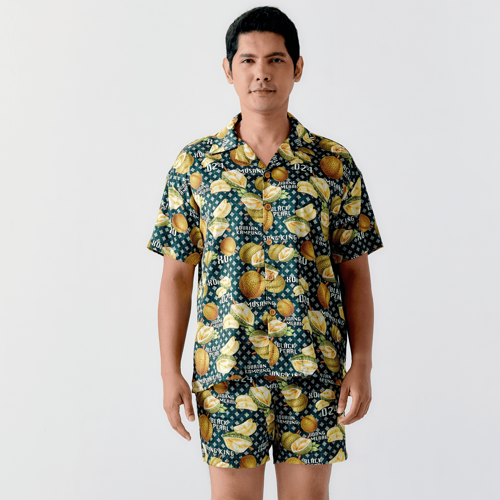 M'Sia Know Your Durian Hawaiian Shirt / Shorts