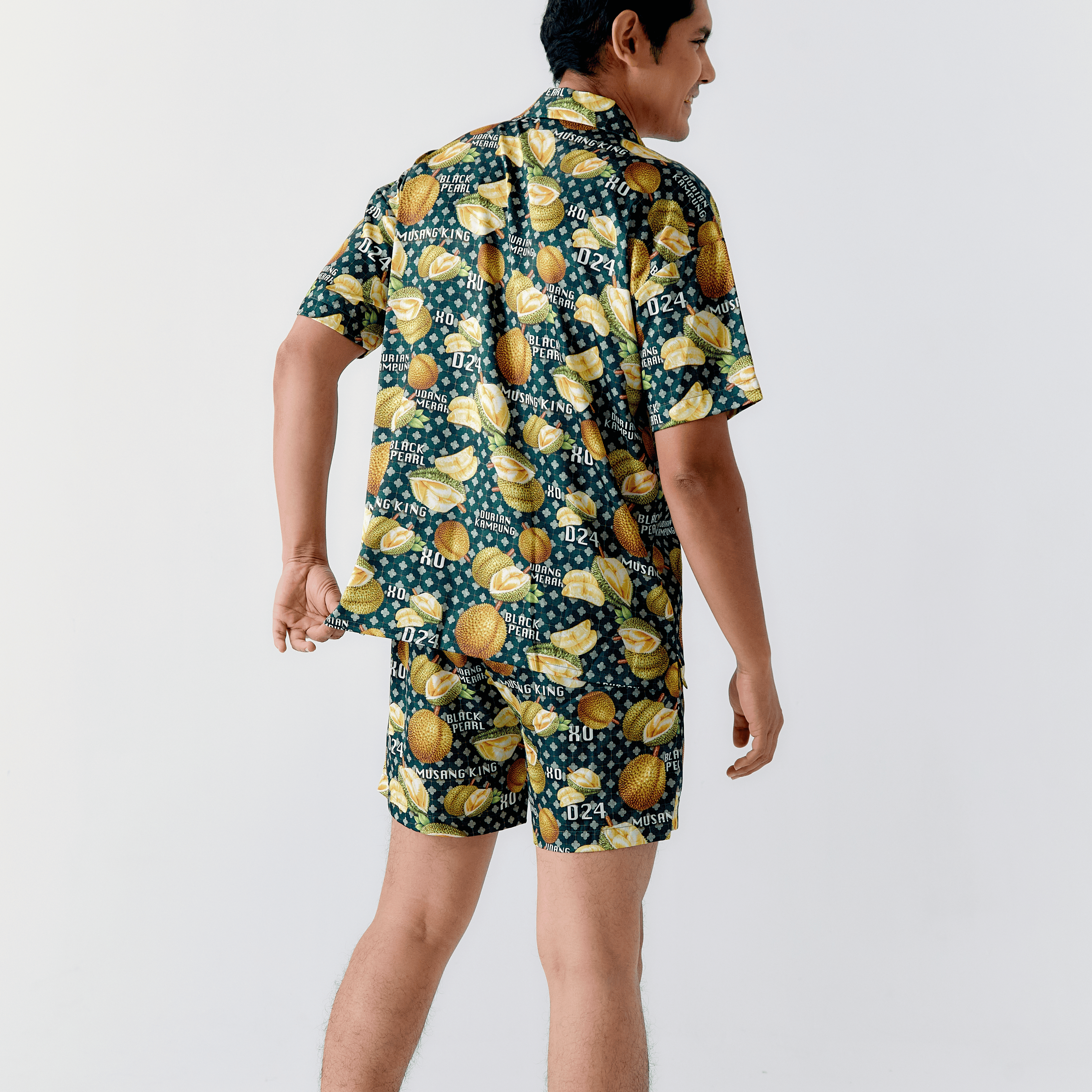 M'Sia Know Your Durian Hawaiian Shirt / Shorts