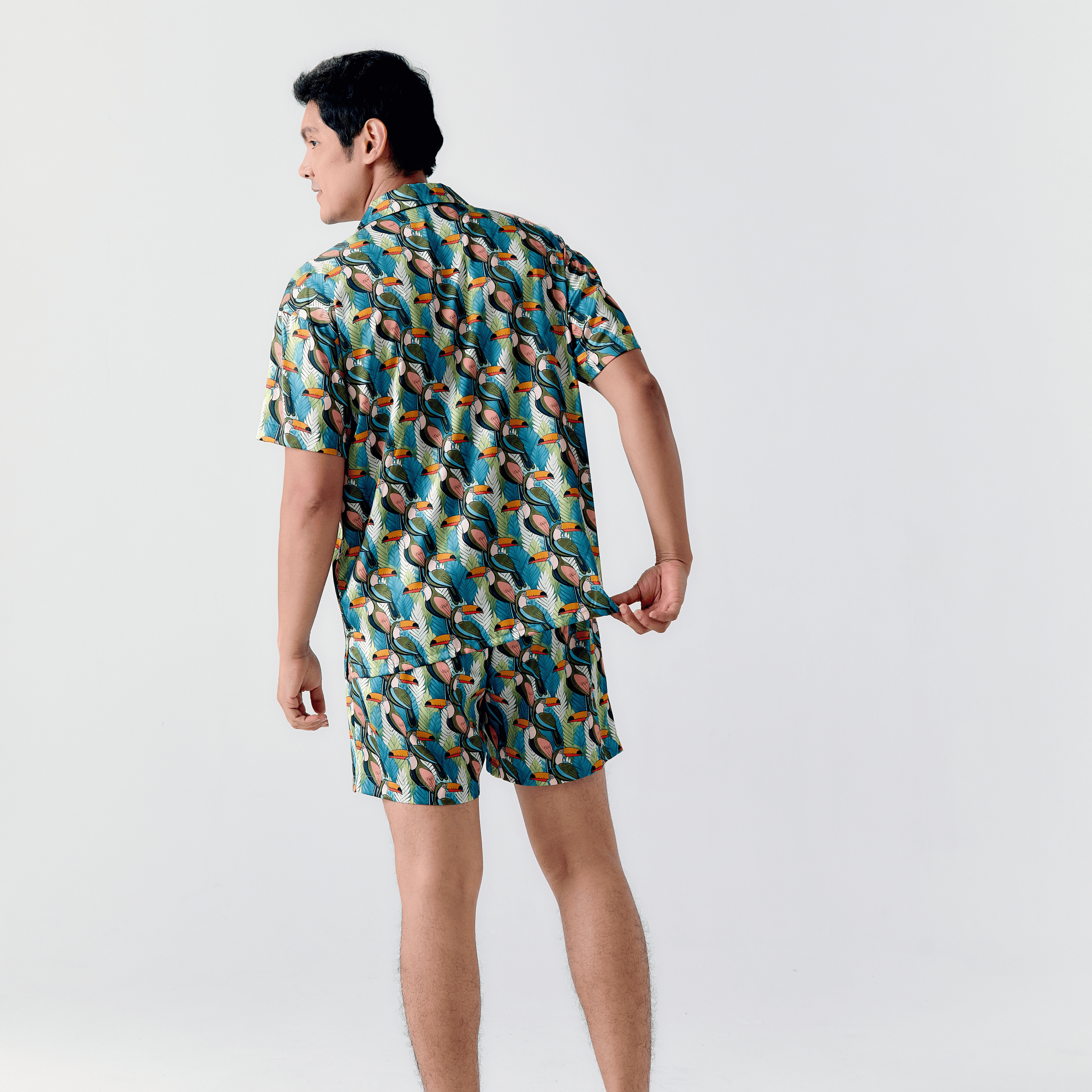 M'Sia Beautiful Hornbill Hawaiian Shirt / Shorts