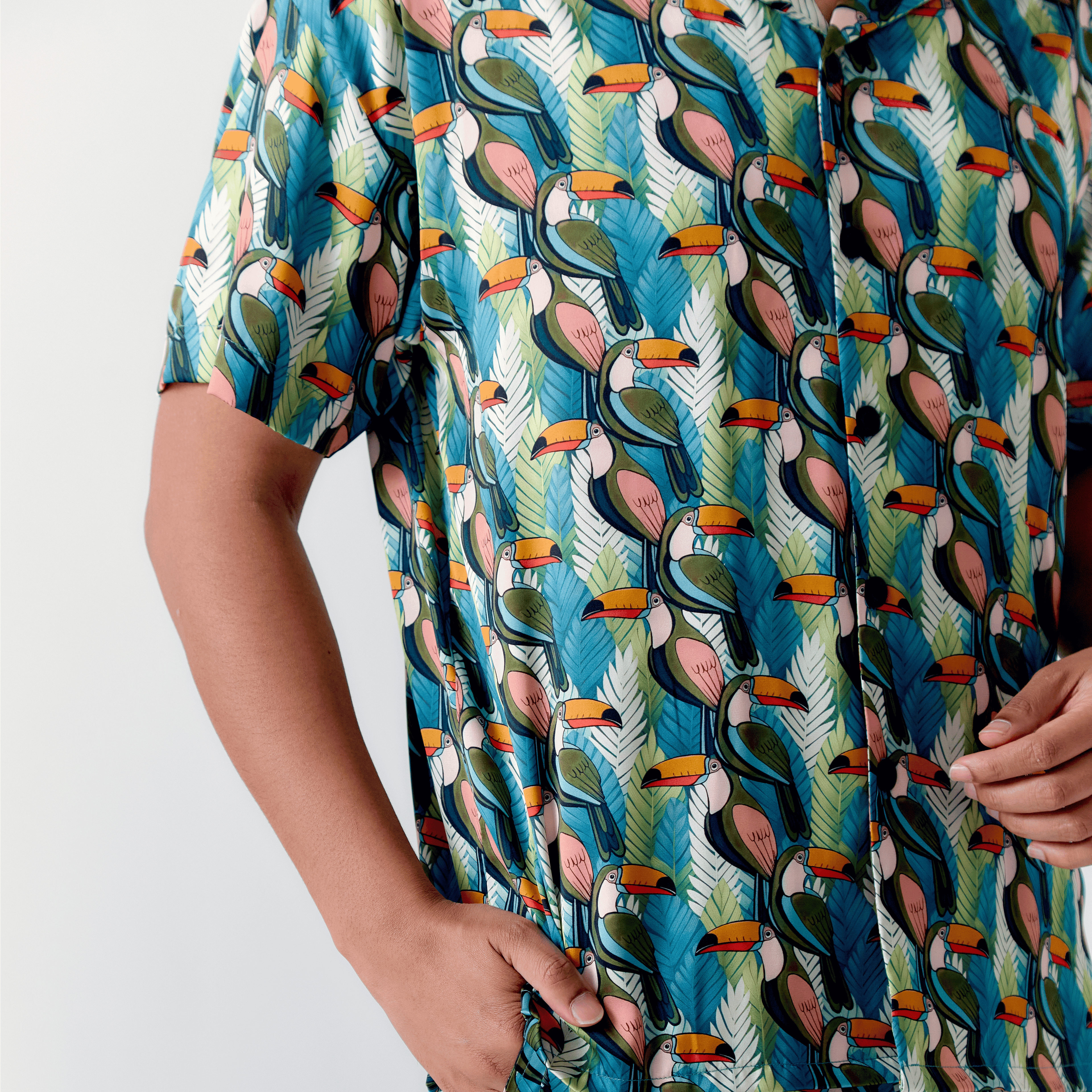 M'Sia Beautiful Hornbill Hawaiian Shirt / Shorts