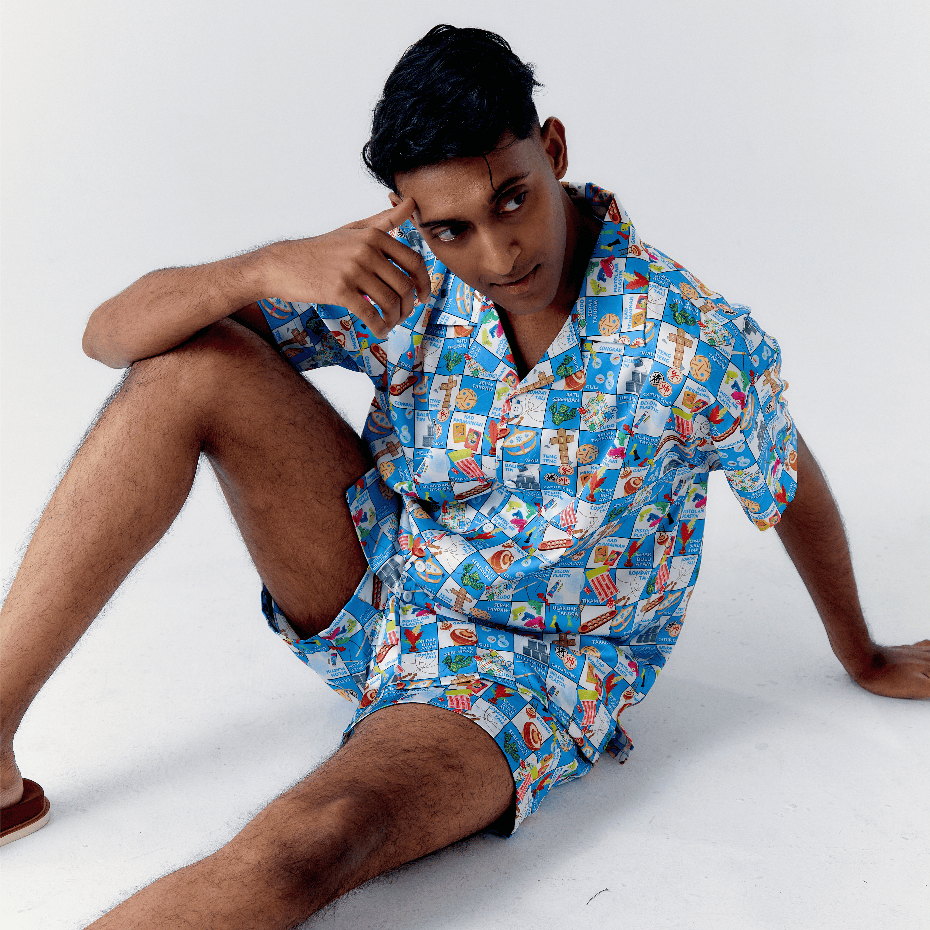 M'Sia Local Games Hawaiian Shirt / Shorts