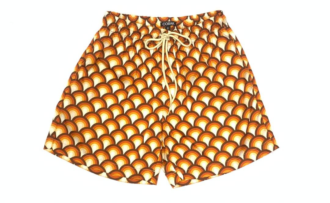 Retro Sunset Shorts