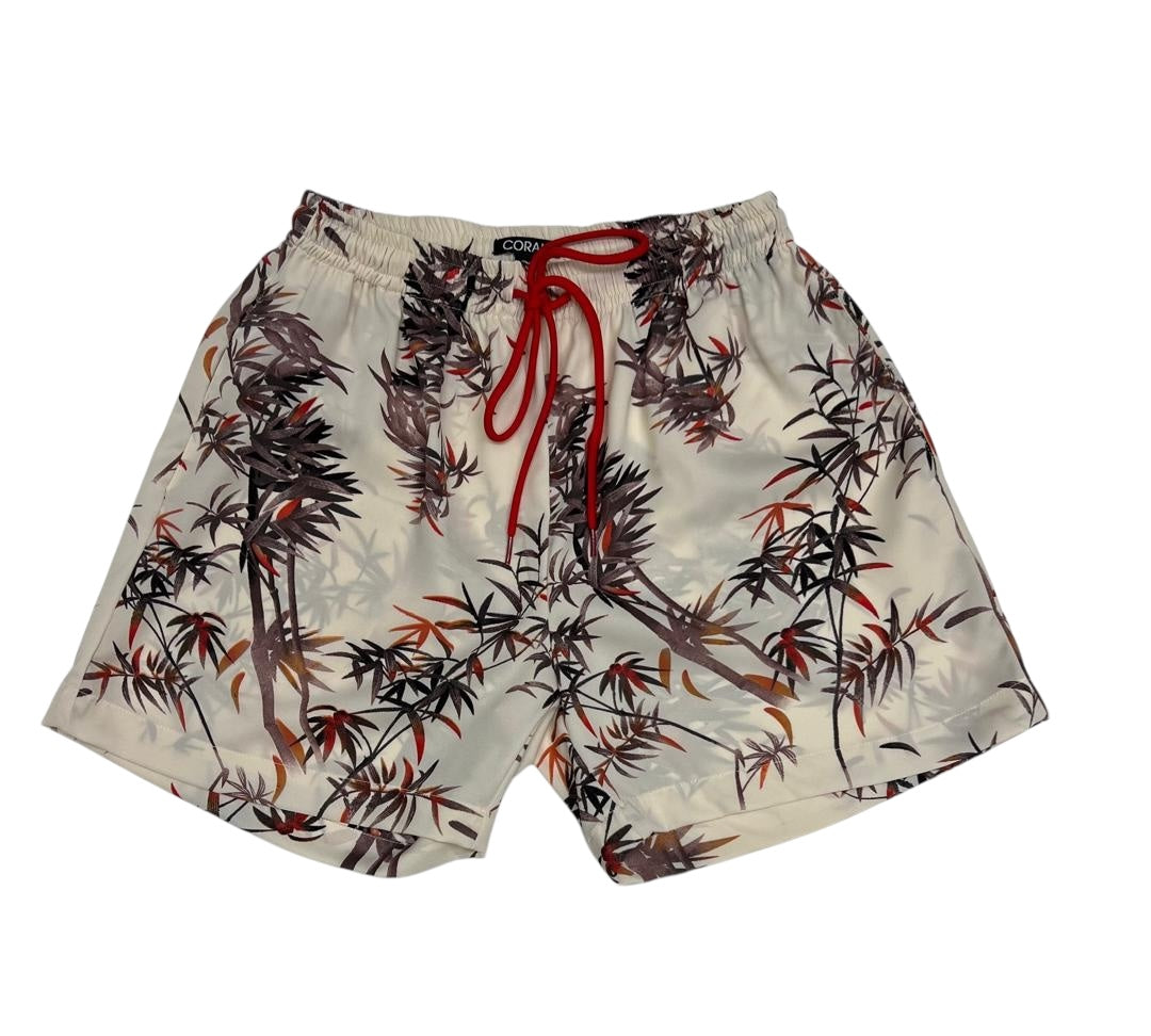 Red Bamboo Shorts