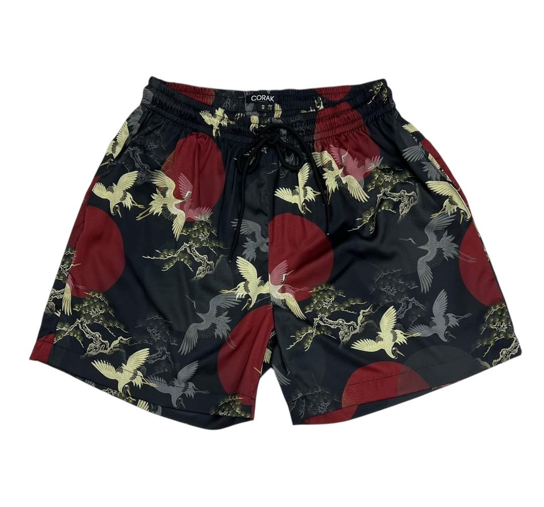 Full Moon Crane Shorts