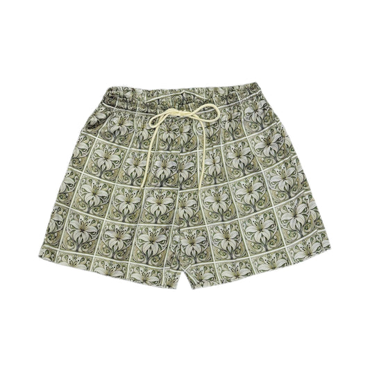 Dusty Hibiscus Shorts