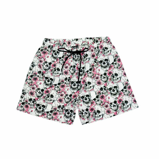 SKULL HIBISCUS SHORTS