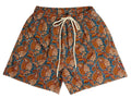 Brown Leaves Shorts