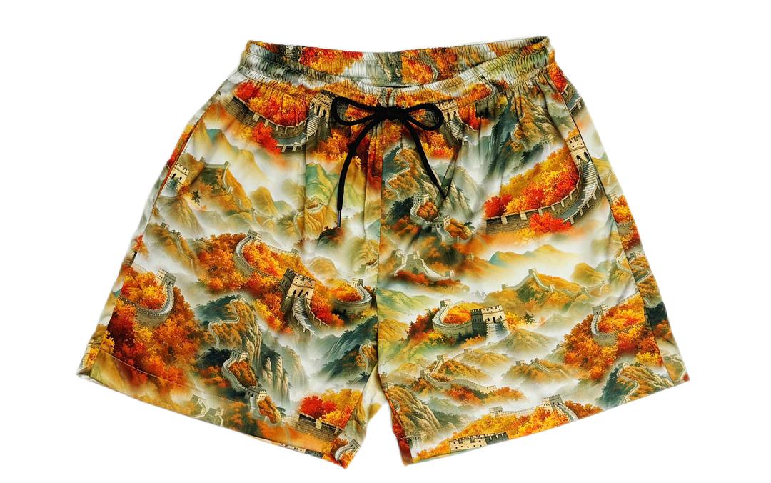 Chinese - Great Wall China Hawaiian Shirt / Shorts