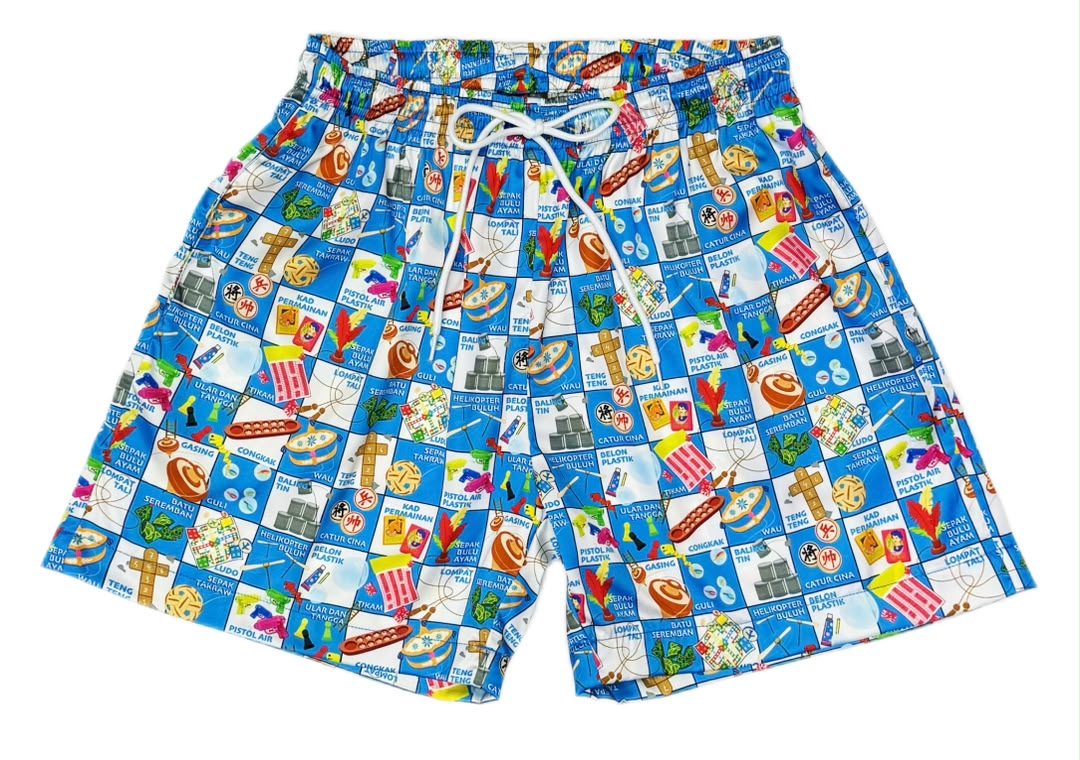 M'Sia Local Games Hawaiian Shirt / Shorts