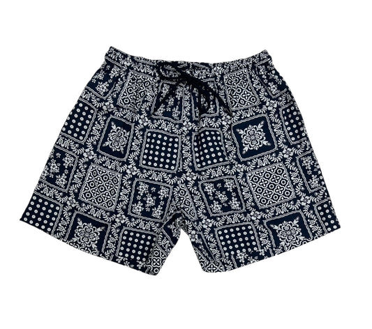 Square Box Floral Shorts