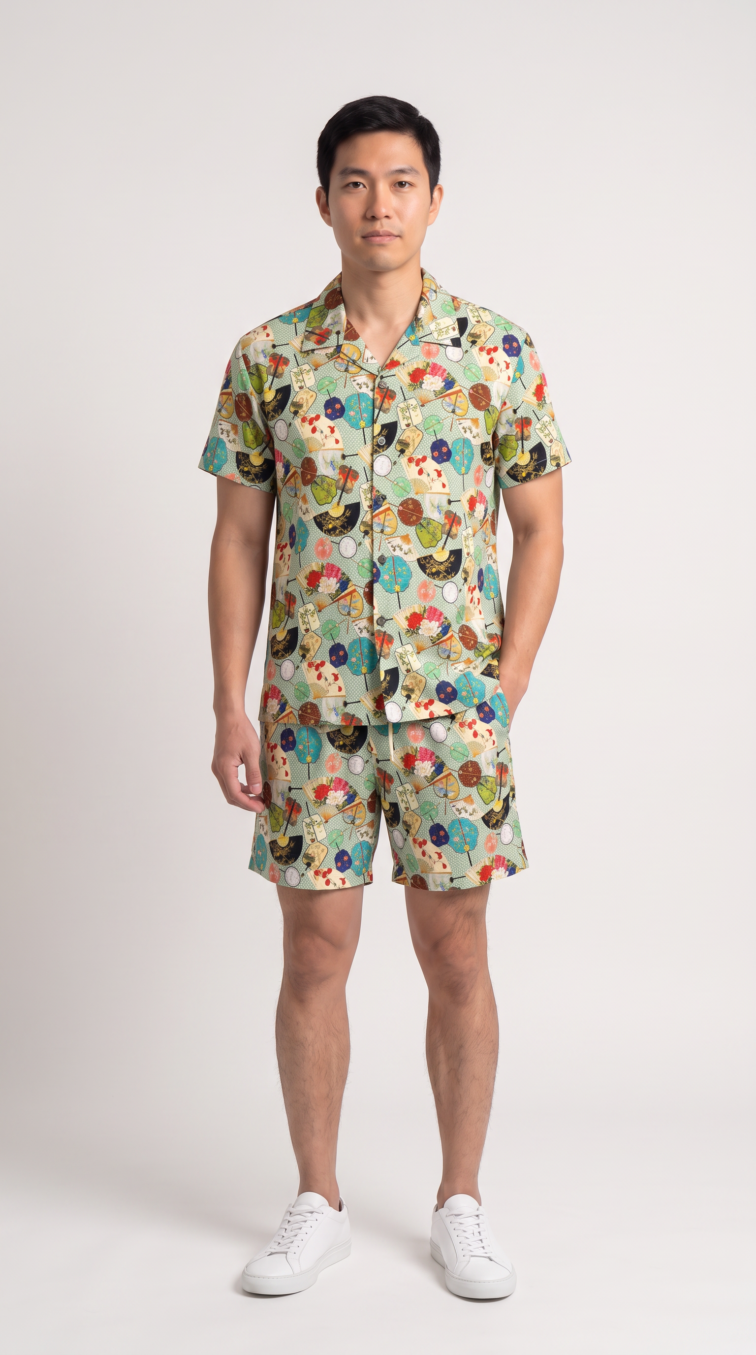 Chinese - Fans Hawaiian Shirt/ Shorts