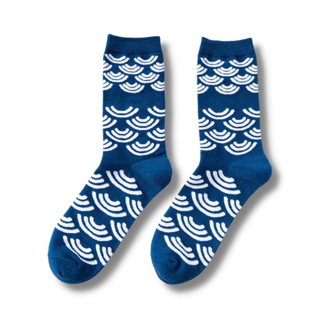 Blue Wave Sock