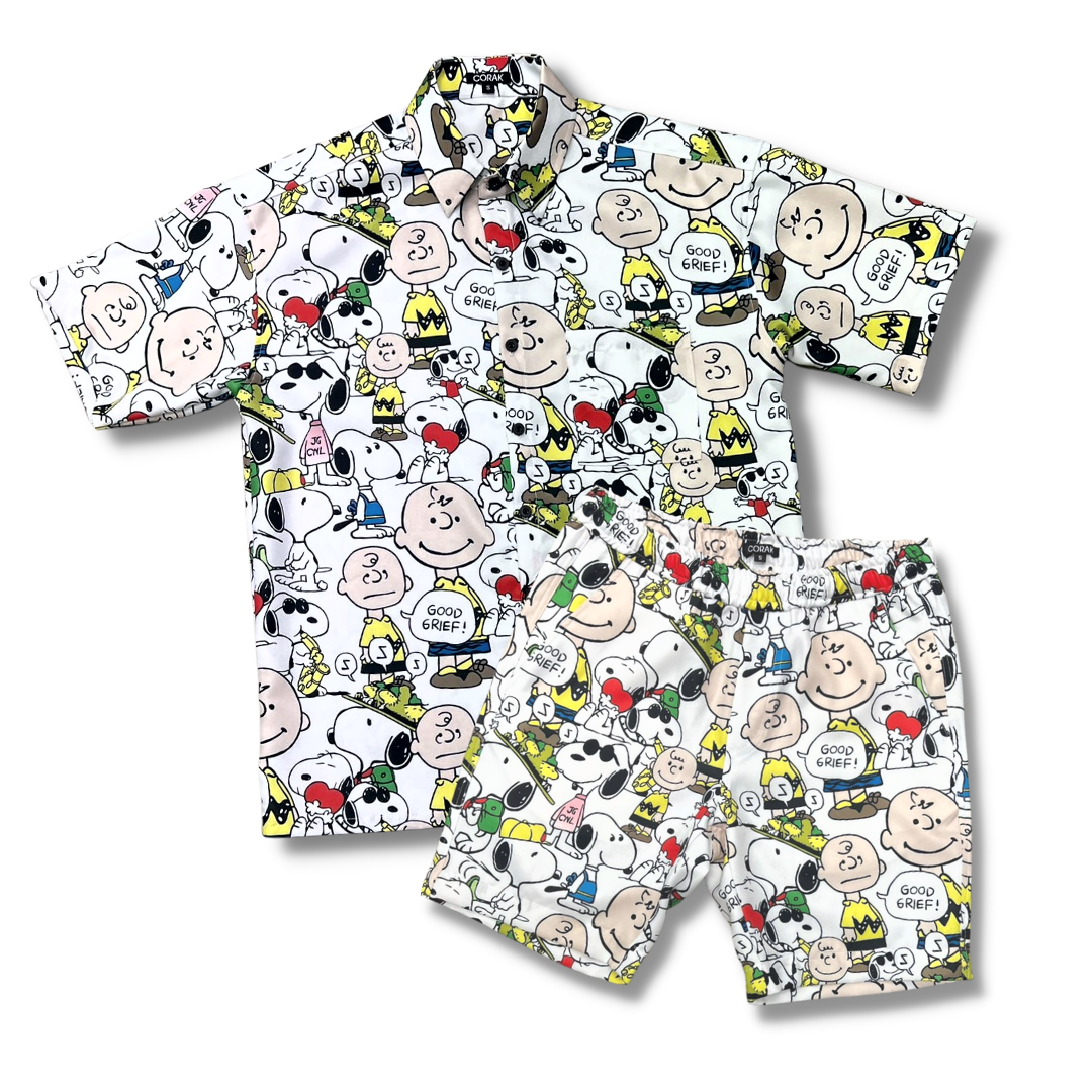 Snoopy Shirt & Short – Corak Clothing