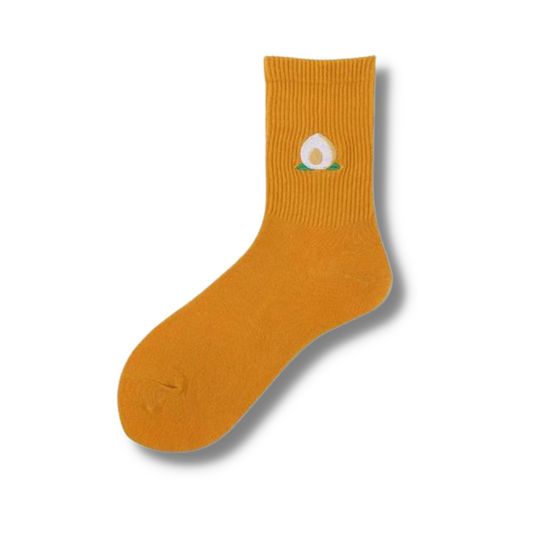 Peach Mustart Sock