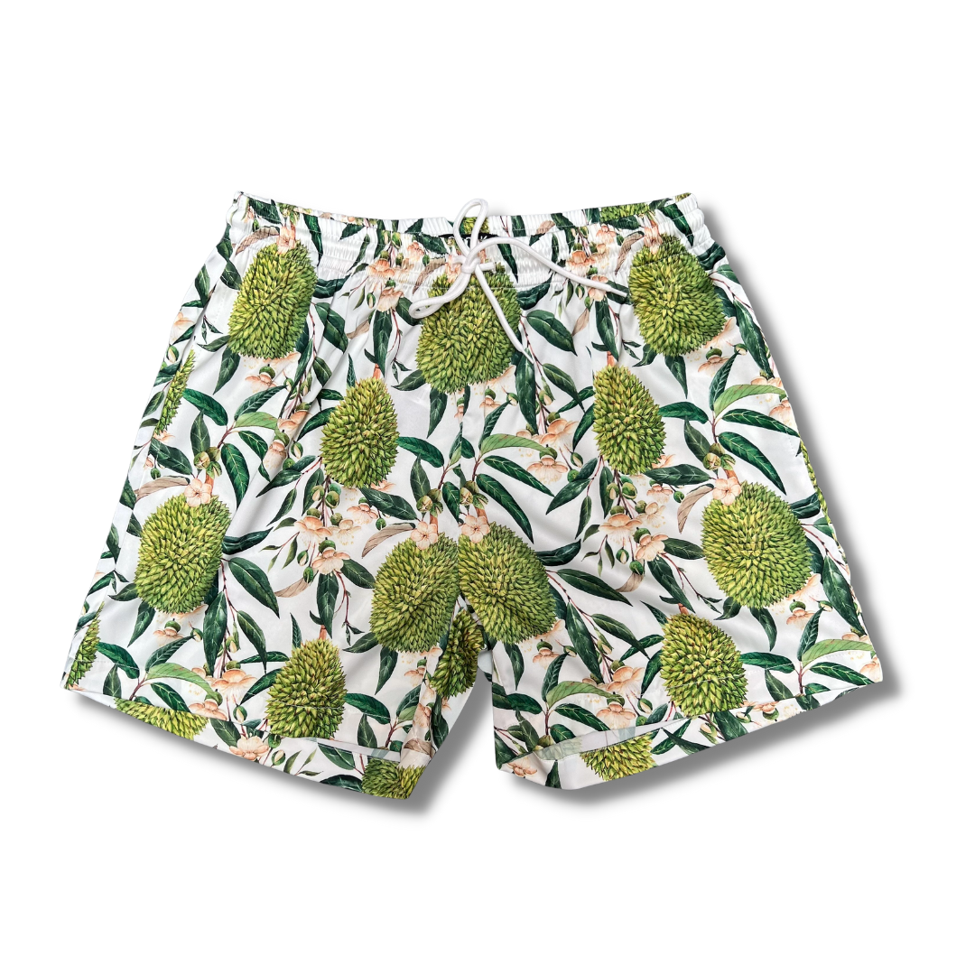 Durian Satin Hawaiian Set